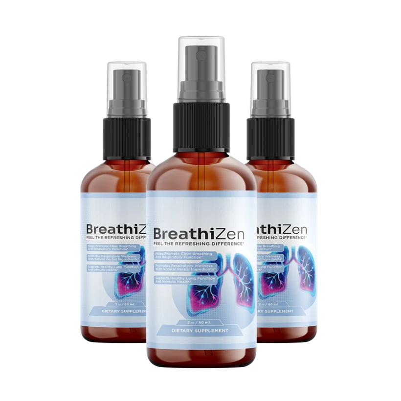 BreathiZen™ 3 Bottles Respiratory Support Oral Spray